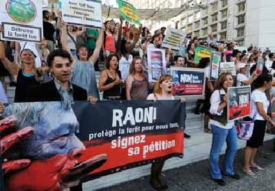 La justice suspend la construction du barrage de BELO MONTE sur le rio Xingu.