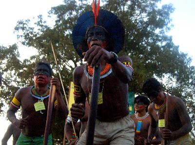 Kayapo Take Struggle to Brasilia