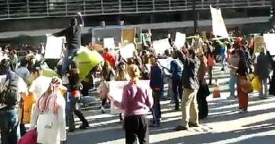 Afectados/as efectúan manifestaciones en el marco del Día Internacional de Lucha contra las Represas