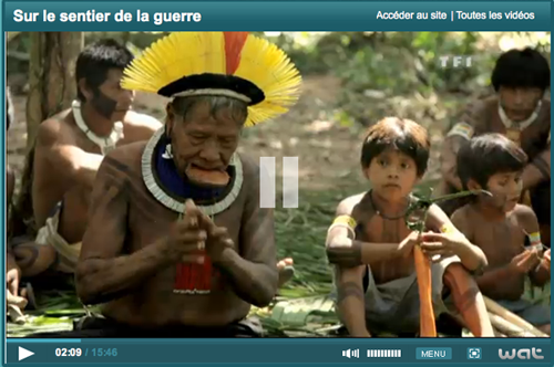 Vidéo TF1 Emission Sept à Huit passée sur TF1 le dimanche 2 mai 2010 : sur le sentier de la guerre