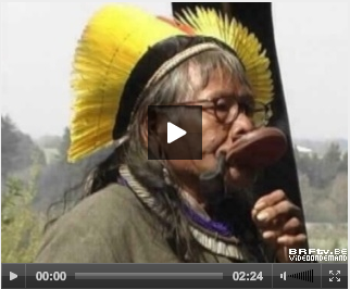 Vidéo BRF Vidéo BRF : Malmedy: Amazonas-Häuptling Raoni ist wieder da